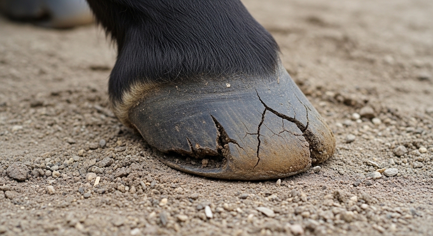 horse hoof cracks